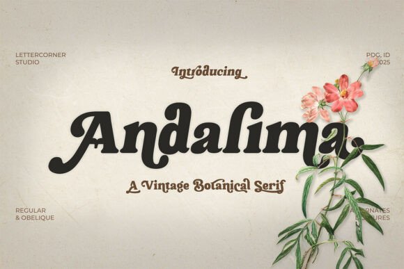 Andalima: A Vintage Serif Font for Web Design