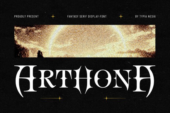 Arthona: A Serif Font for Mystical Web Design