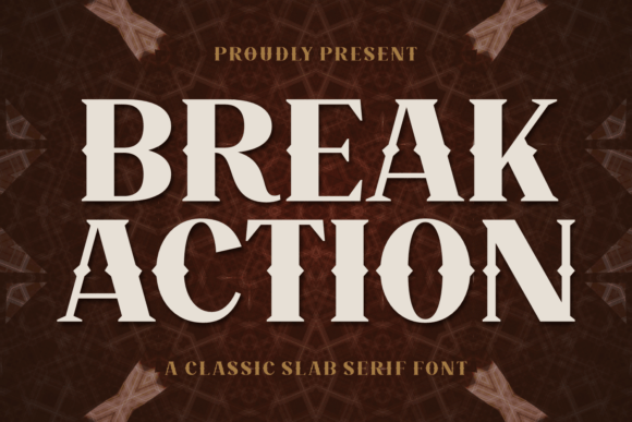 Break Action: A Bold Slab Serif for Modern Web Design