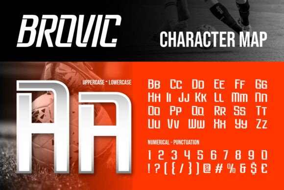 Brovic Font for Bold Branding
