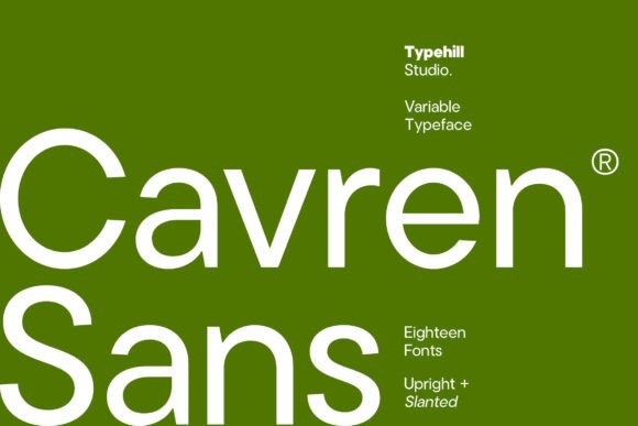 Cavren Sans for a Cleaner, More Modern Reading Experience