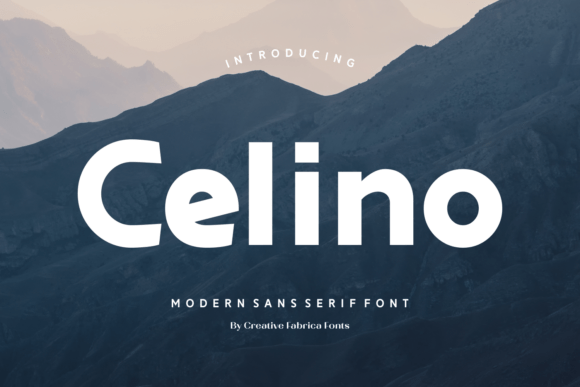 Celino: A Modern Sans Serif Font for Bold Brand Campaigns