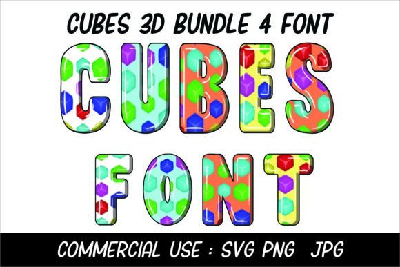 Cubes 3d Font Review for Real-World Design