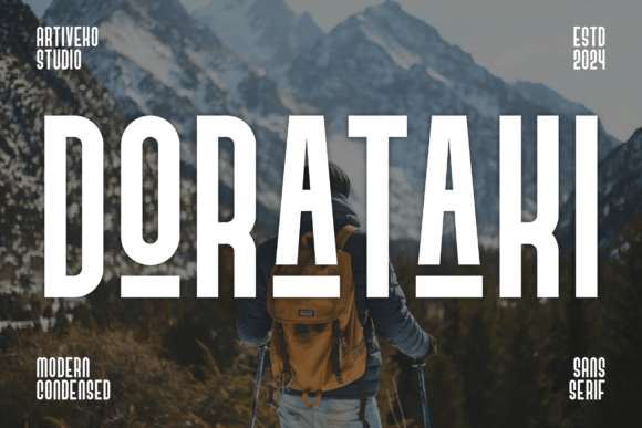 Dorataki: A Modern Sans Serif Font for Handmade Creations
