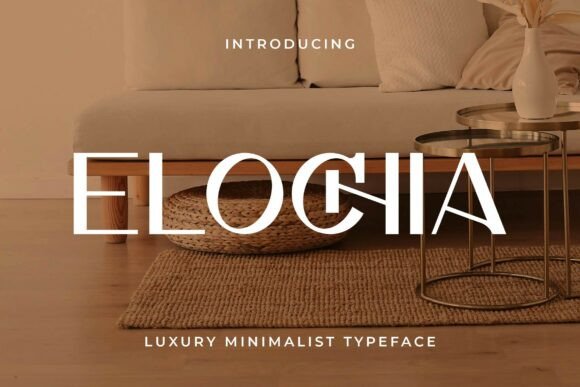 Elochia: A Modern Sans Serif for Bold Branding