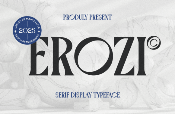Erozi: A Serif Font with Modern Sophistication