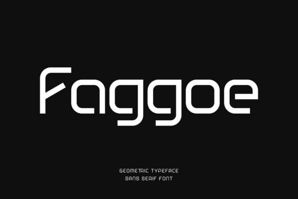 Faggoe: A Modern Font for Handmade Creativity