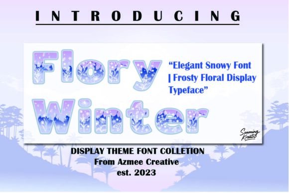 Flory Winter Font for Web Design