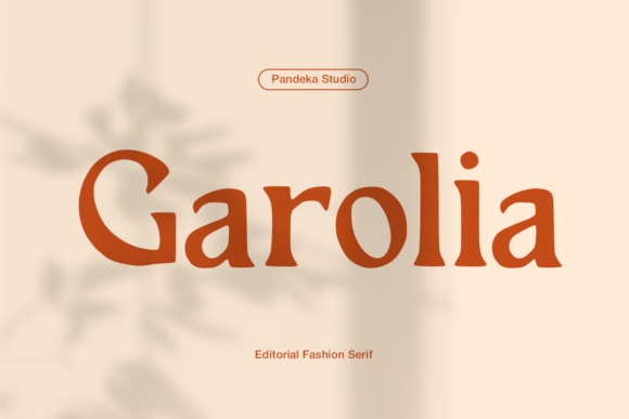 Garolia Serif Font for Handmade and Commercial Projects