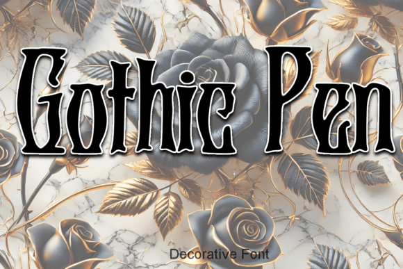 Gothic Pen Font for Branding That Stands Out