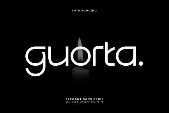 Guorta: A Modern Sans Serif Font for Branding Projects
