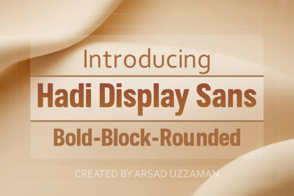 Hadi Display Sans for Branding That Stands Out