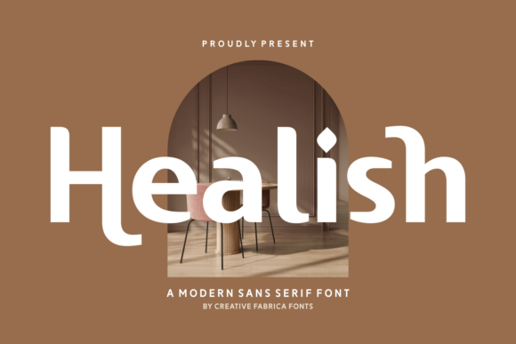 Healish: A Modern Sans Serif Font for Handmade Creations