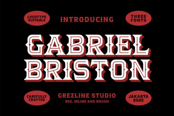 How Gabriel Briston Elevates Branding with a Sporty Modern Typeface