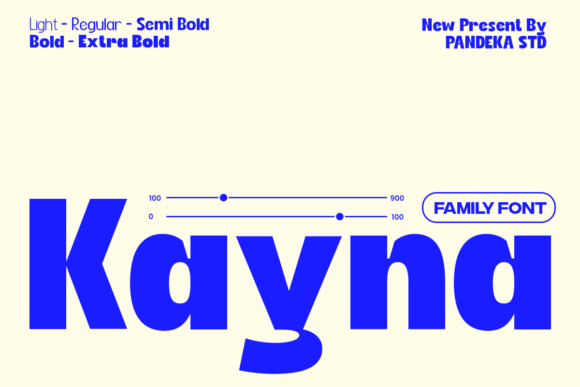 Kayna – A Modern Sans Serif Font for Business Branding