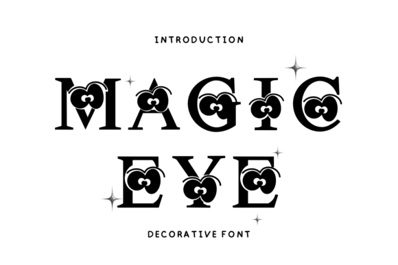 Magic Eye: A Decorative Font for Polished Branding