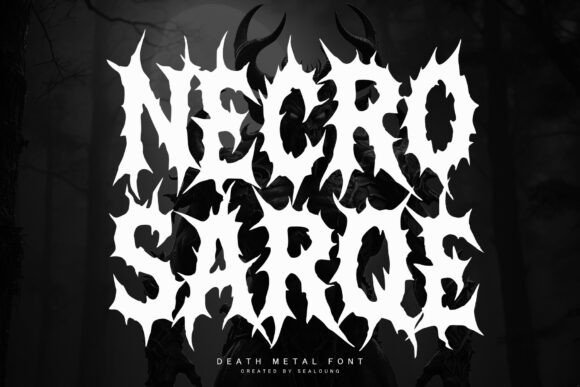 Necrosarqe Regular: A Bold Blackletter Font for Editorial Impact