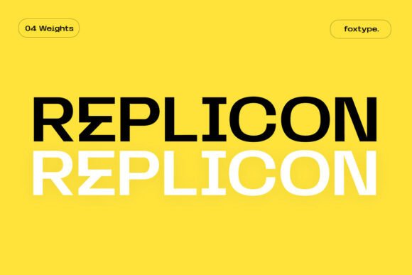 Replicon: A Versatile Sans Serif for Modern Design