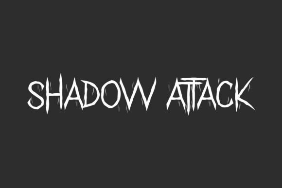 Shadow Attack: A Bold Display Font for High-Impact Web Design