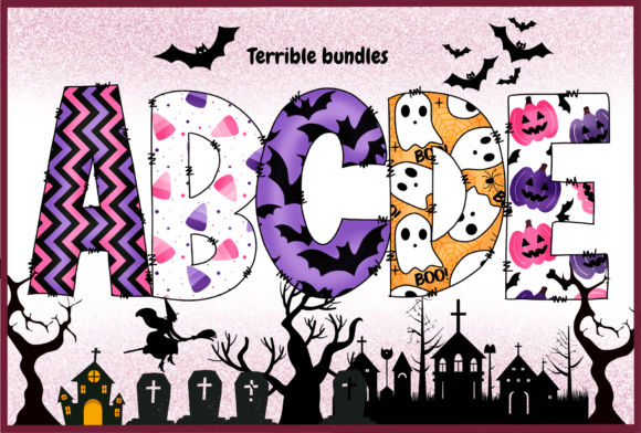 Terrible Font for Halloween Crafts and More