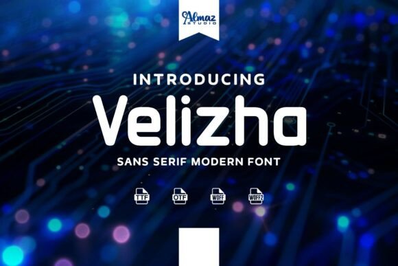 Velizha: A Modern Sans Serif Font for Campaign Creativity