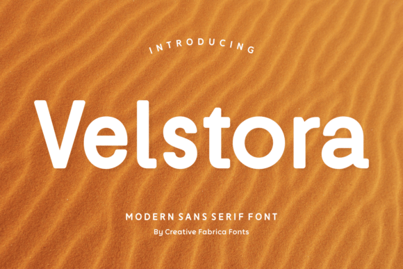 Velstora: The Modern Sans Serif Font That Elevates Your Campaigns