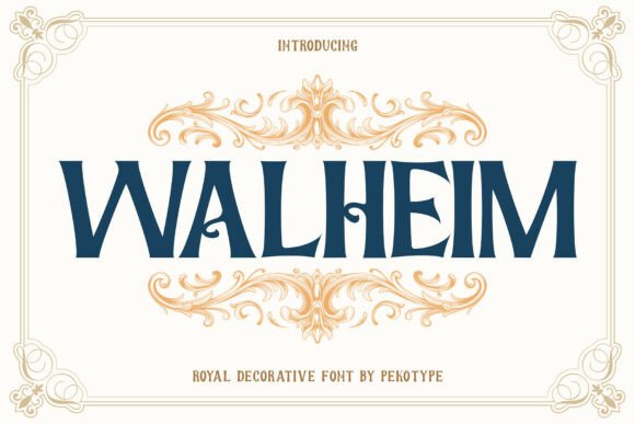 Walheim: A Serif Font with Medieval Elegance for Editorial Design